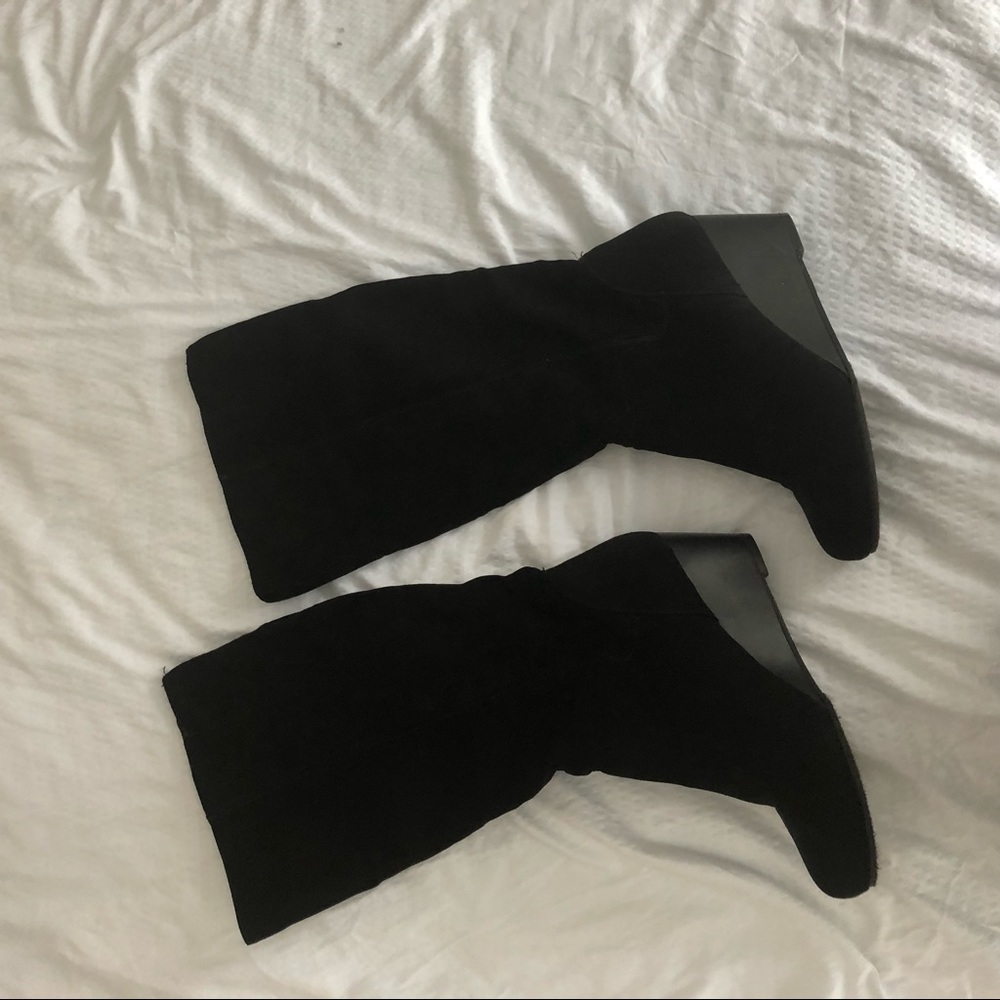 black boots